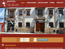 Tablet Screenshot of hoteleslagiralda.com.ar